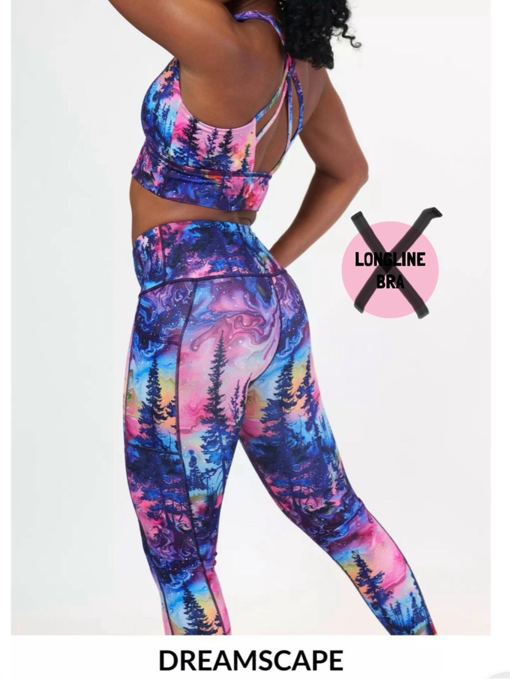NEW, XS full length Dreamscape CVG leggings